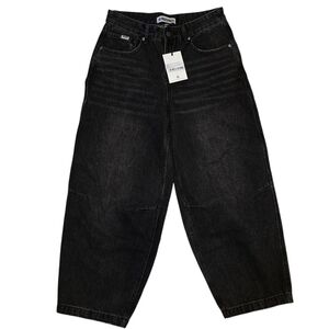 NWT The Ragged Priest Goliath Wide Barrel Leg Jeans- 28